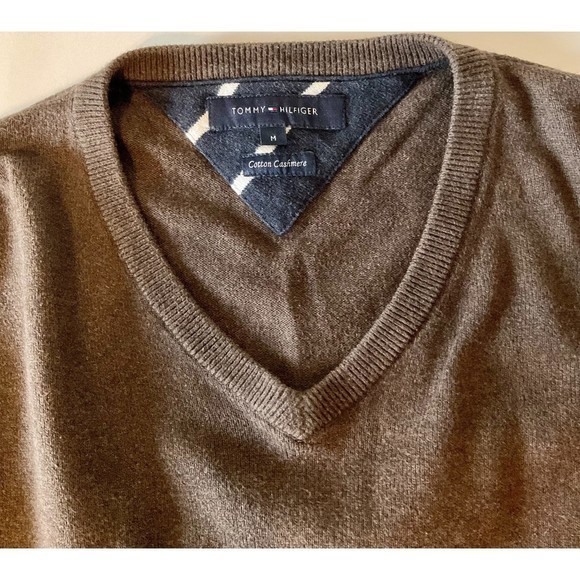 Tommy Hilfiger Cotton Cashmere Sweater Size‎ Medium - Picture 2 of 5